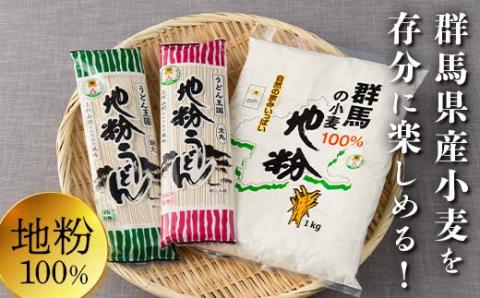 ぐんま生まれぐんま育ち（地粉・うどんセット） F20E-466 F20E-466