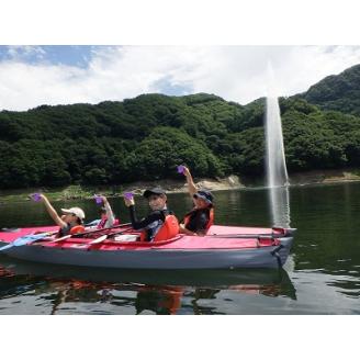 【217】群馬の草木湖でカヌー体験・大人（中学生以上）１名（南のカヌー屋さん）　　※必ず２名様以上でご参加下さい