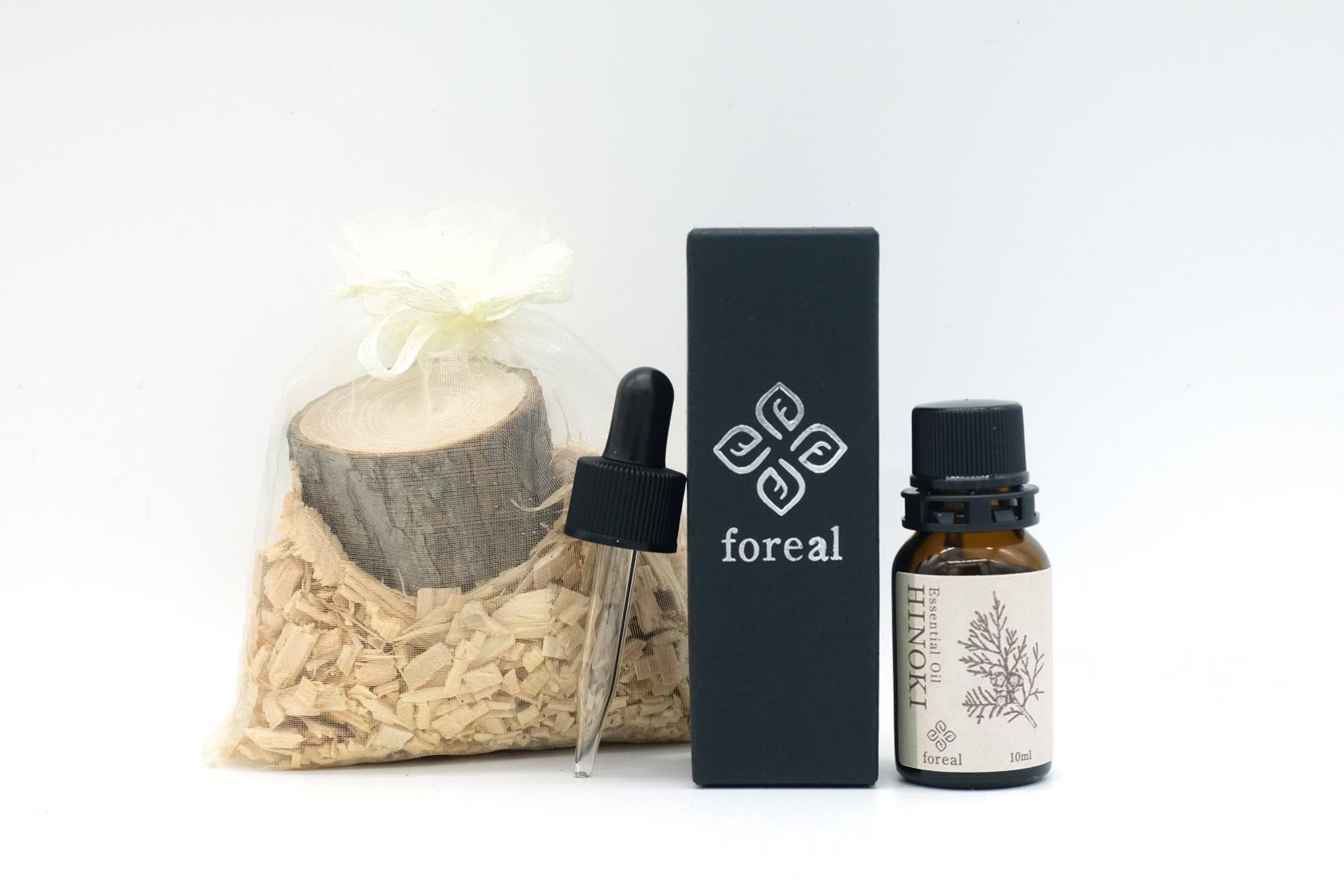 【252】森の香。HINOKI（WOODディフューザー付き）