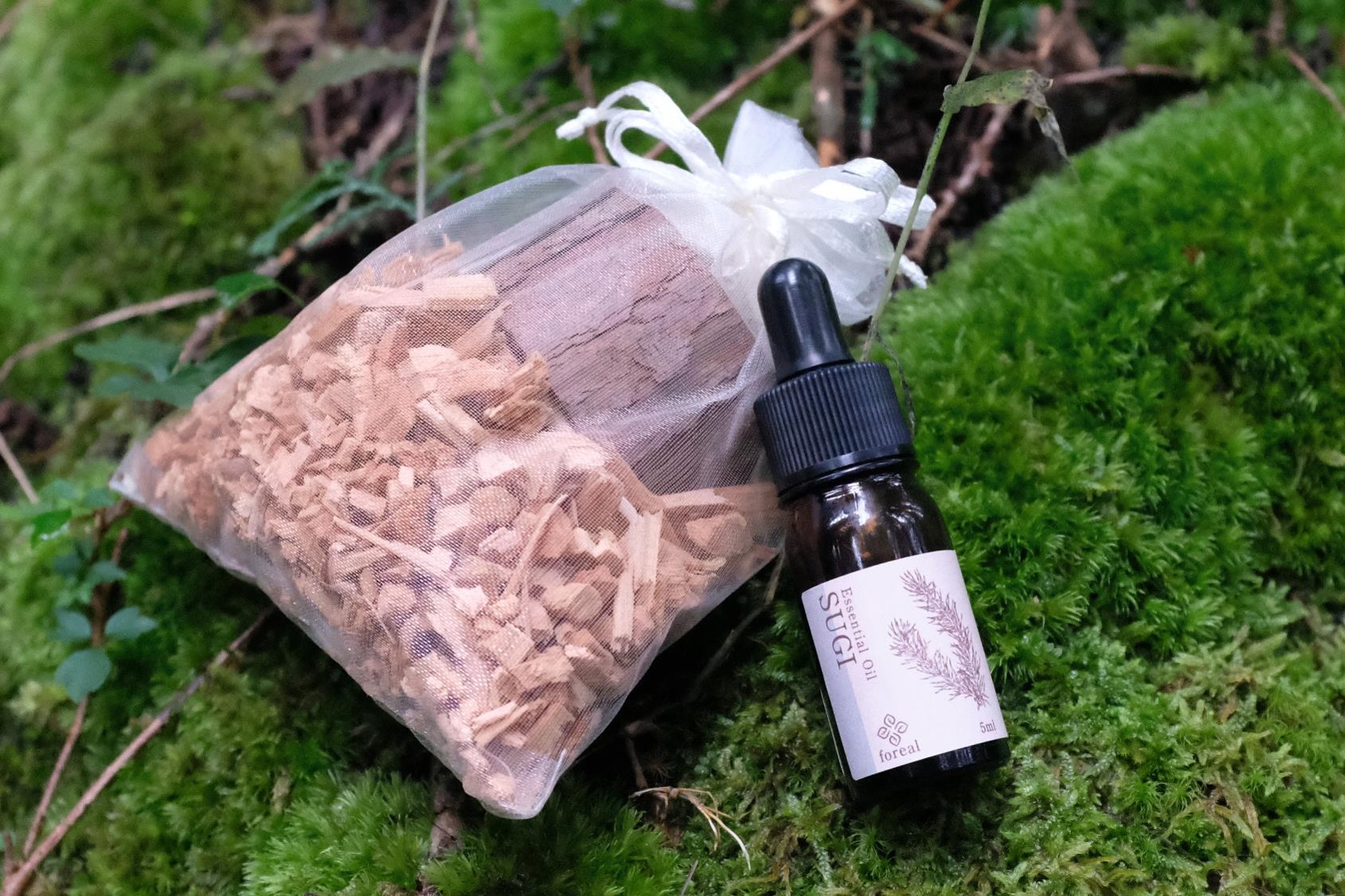 【254】森の香。SUGI（WOODディフューザー付き）