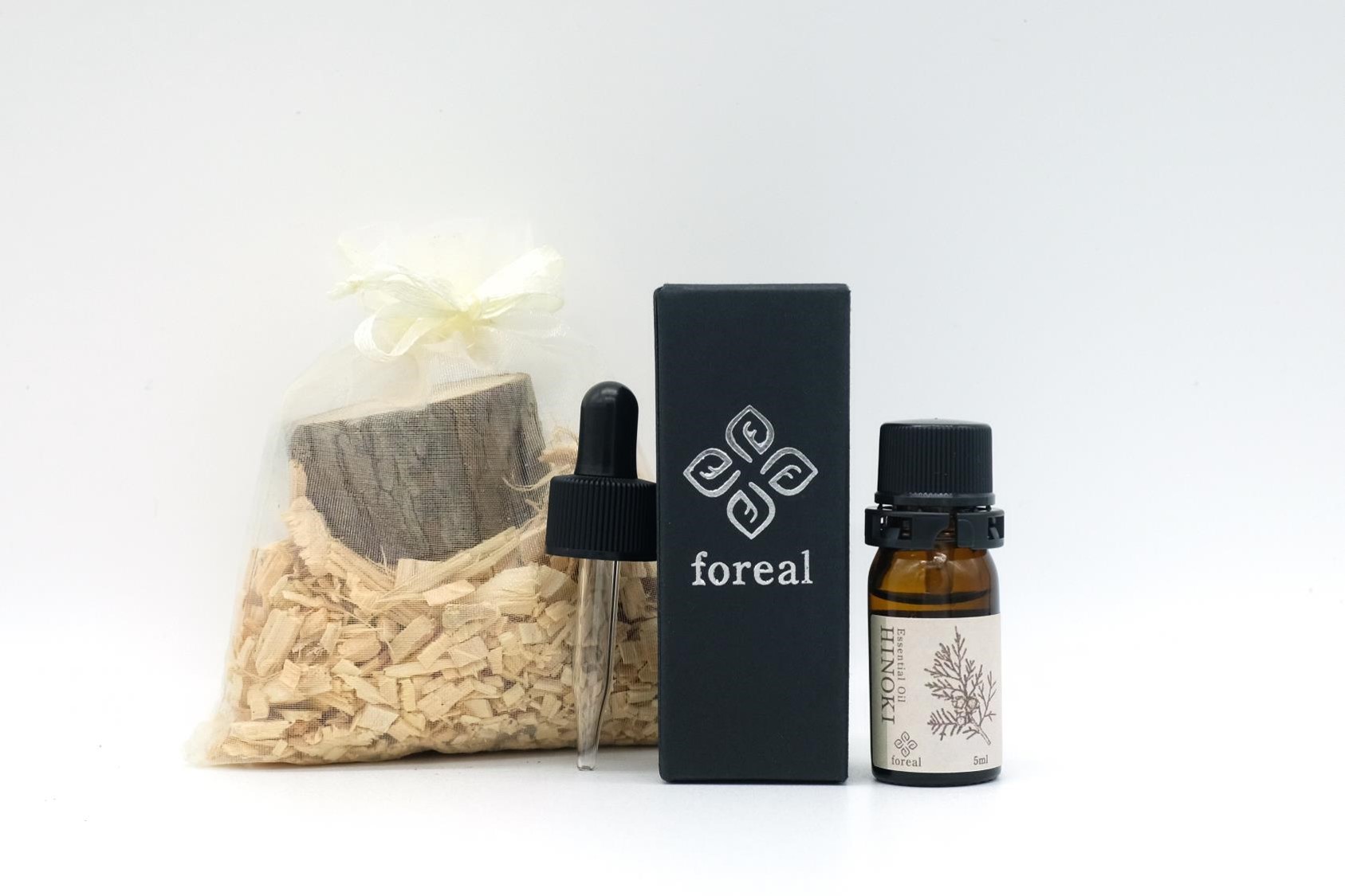 【255】森の香。HINOKI（WOODディフューザー付き）