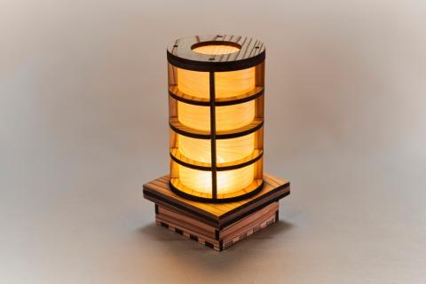 【268】みどりの杉あかり　円筒形タイプ