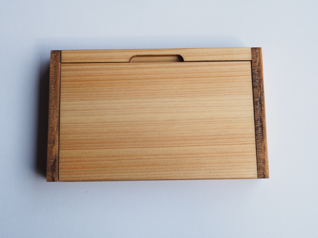 【165】みどり市産ヒノキの名刺ケース