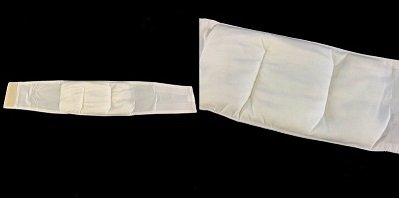 【151】手洗いOK　群馬県産シルクわたの腹巻