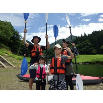 【217】群馬の草木湖でカヌー体験・大人（中学生以上）１名（南のカヌー屋さん）　　※必ず２名様以上でご参加下さい