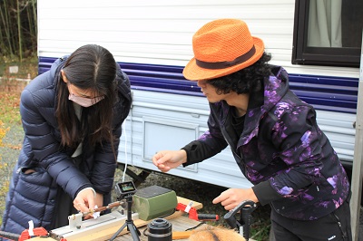 【223】世界に一つだけの”木のボールペン作成体験”（南のカヌー屋さん）