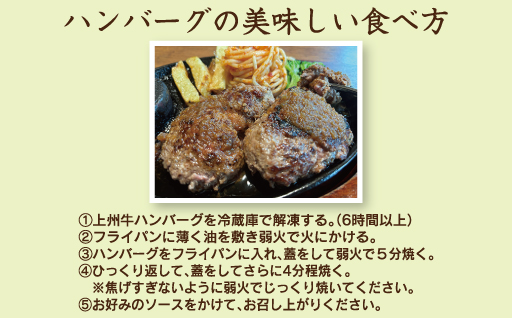 【194】生冷凍 上州牛ハンバーグ 2kg（200g×10個）