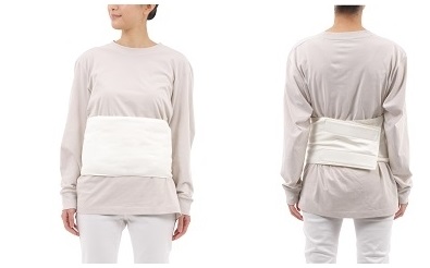 【151】手洗いOK　群馬県産シルクわたの腹巻