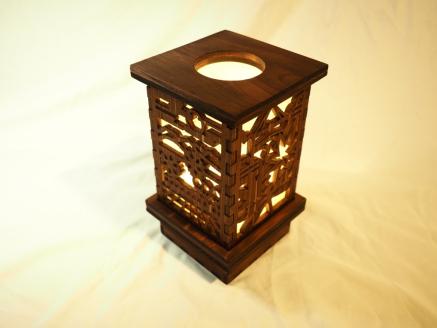 【265】みどりの杉あかり　直方体タイプ（みどりの四季）