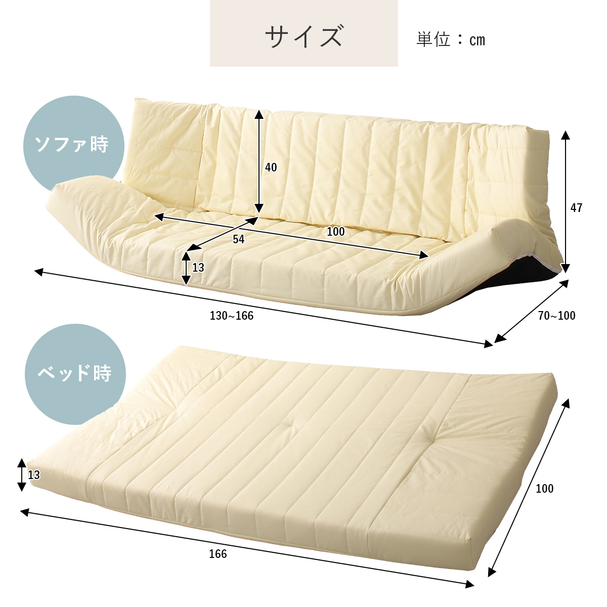  【a064】低反発マルチソファ（ブラック・レザー生地）【配送不可地域：沖縄県、離島】