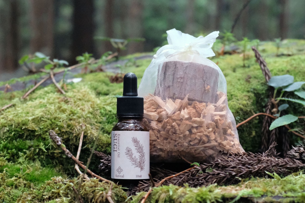 【251】森の香。SUGI（WOODディフューザー付き）