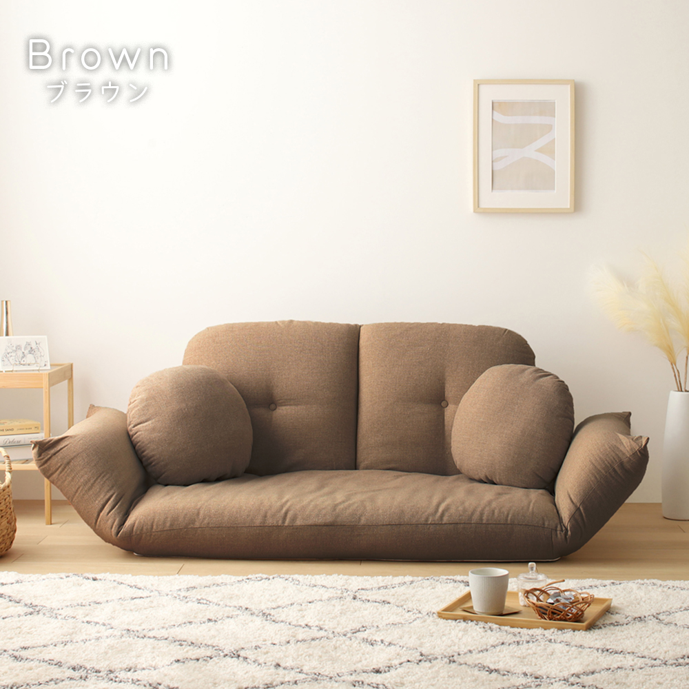 【a131】こたつソファ（ブラウン）