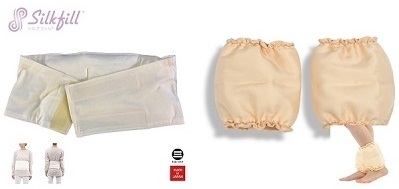 【161】あったかシルクわたの足首ポカポカと腹巻のセット