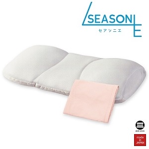 【159】洗えるこだわりの5層構造プレミアム枕（プラチナコットンの専用カバー付）