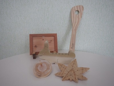 【50】わらべ工房　手作り木工製品セットA