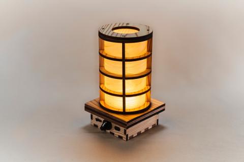 【268】みどりの杉あかり　円筒形タイプ