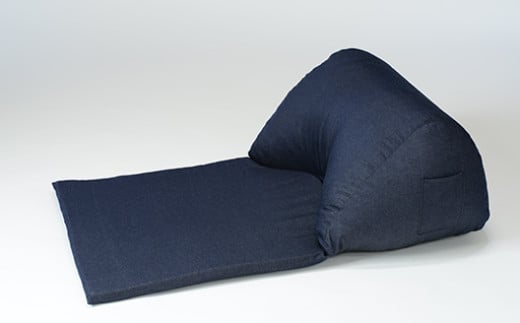 【a041】スマホソファ（インディゴ・デニム生地）【配送不可地域：沖縄県、離島】