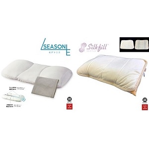 【160】こだわりの5層構造プレミアム枕とシルク枕パットのセット