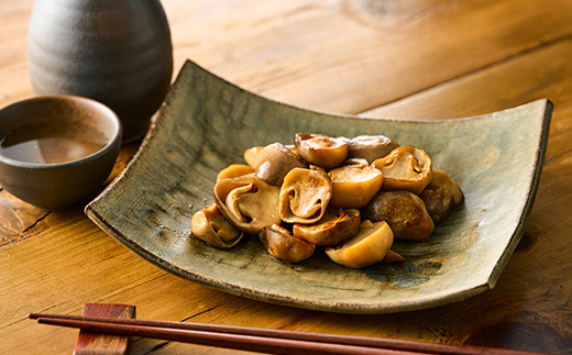 貴重な国産ふくろ茸　袋茸　フクロタケ【冷凍真空パック】丸いもの4パック【配送不可地域：離島】