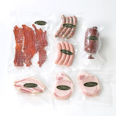 手作りハム(あじわいセット)～安心真心お届け便～ ロースハム・ソーセージ・ベーコンなど6種【配送不可地域：離島】