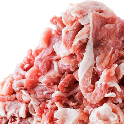 冷凍上州麦豚　モモカタ切落し　約2.4kg【配送不可地域：離島】