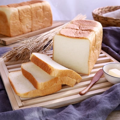 地球屋パン工房　高級生食パン『ハニーブレッド極』　2本(4斤)セット【配送不可地域：離島・沖縄県】