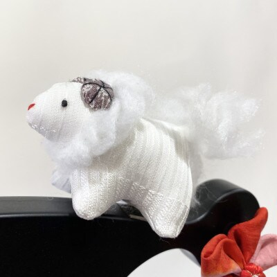 地球屋プレミアムつるし飾り(つるし雛)　向い干支(丑と未)