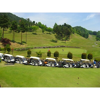 霞山カントリー倶楽部　平日2名様ゴルフプレー招待券(昼食付)