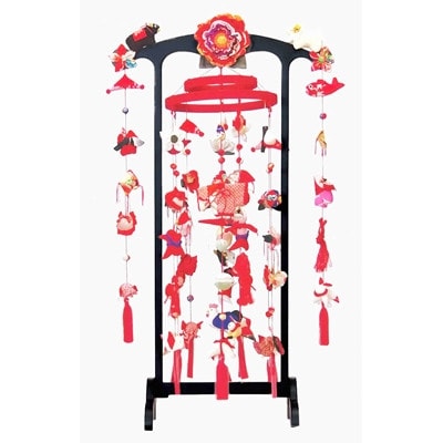 地球屋のつるし飾り　プレミアム(つるし雛)　　向い干支付き(巳・亥)