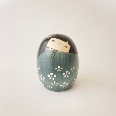 しあわせ　グリーン　大(1体)