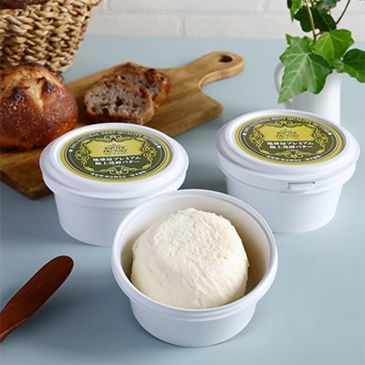 地球屋プレミアム　極上　醗酵バター3個セット【配送不可地域：離島】