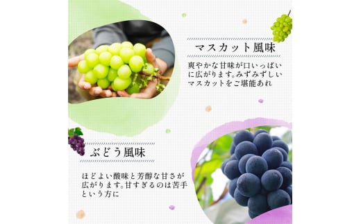 90粒入り！下仁田の果汁100％ゼリー2種 ぶどう100％セット（2種×5袋9粒入り） F21K-389