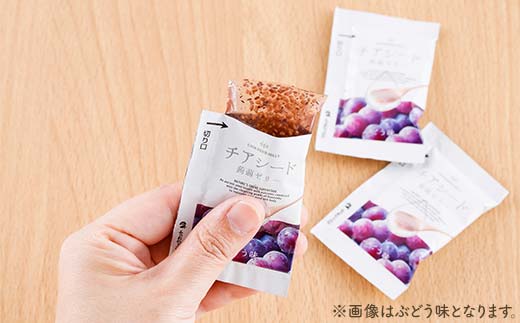 チアシード 蒟蒻ゼリー シャインマスカット味 6袋（1袋10個入り） F21K-518