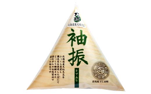 【3カ月定期便】下仁田納豆 納豆好きな人セット（有機納豆いっ歩(大粒)6個 袖振（大粒）6個）×3回お届け 群馬県 下仁田町国産 食比べ たべくらべ ご飯のお供 タレ付 F21K-548