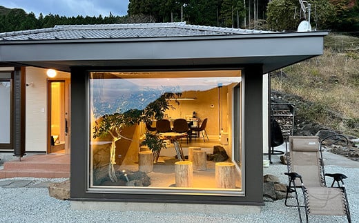 世界遺産リトリート 荒船いとわの宿泊券 3000円分 一棟貸し ヴィラ 荒船風穴 F21K-357