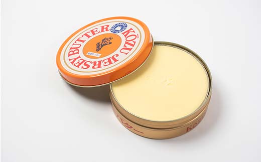 【神津牧場】ジャージー牛の濃厚ミルクで作った発酵バター225g×1缶セット F21K-492
