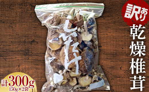 訳あり乾燥椎茸 300g 茸 野菜 きのこ キノコ 椎茸 しいたけ シイタケ 旨みたっぷり だし うまみ F21K-318