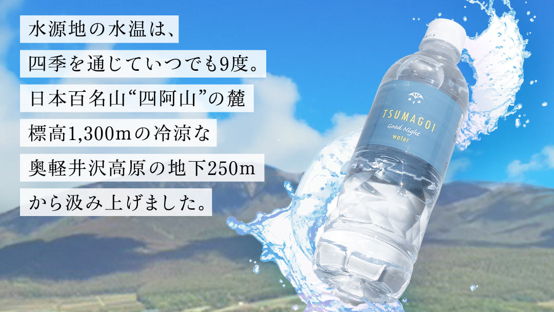 水 天然水 【 定期便 12ヶ月 】 550ml × 24本 つまごい水日和 ミネラルウォーター 飲料水 飲料 ドリンク お水 軟水 500ml 以上 定期 12回 日用品 備蓄 ペットボトル 防災 キャンプ アウトドア 嬬恋銘水 [AB069tu]