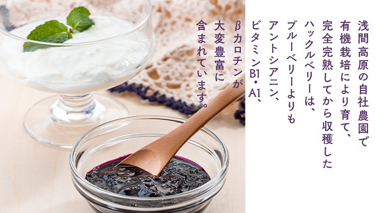 【群馬県優良県産品】浅間高原ハックルベリージャム ハックルベリー ジャム あやめ亭 群馬 贈答 贈り物 ギフト お中元 お歳暮 [AE001tu]