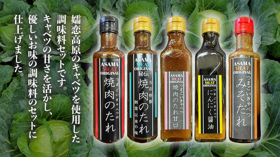 焼き肉のたれ 詰め合わせ 5種 × 1本 (計 5本 ) 調味料 国産 加工品 万能調味料 人気 焼き肉 タレ おすすめ 特製たれ 食べ比べ バーベキュー キャンプ おすそ分け [AH056tu]
