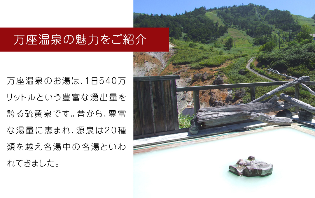 温泉の素 【 万座 の湯】 1回分 × 3袋 温泉 入浴剤 個包装 お試し 温泉 入浴剤 バスパウダー お風呂 バスタイム 美肌 名湯 入浴 半身浴 リラックス 贈り物 バスグッズ [AB092tu]