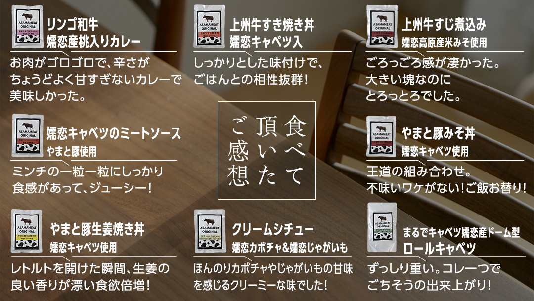 嬬恋の恵みレトルトセット 18種 20食分 レトルト レトルトカレー 食べ比べ おかず 温めるだけ 長期保存可 災害対策 レンチン レンジ ローリングストック 非常食 防災 キャンプ 牛丼 詰め合わせ 牛肉 洋食 レンチン レンジ [AH030tu]