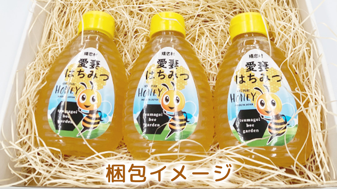 嬬恋村 愛妻はちみつ ( アカシア ) 500g と 250g の 2個 セット はちみつ 国産 ハチミツ 蜂蜜 群馬 アカシア [AC013tu]