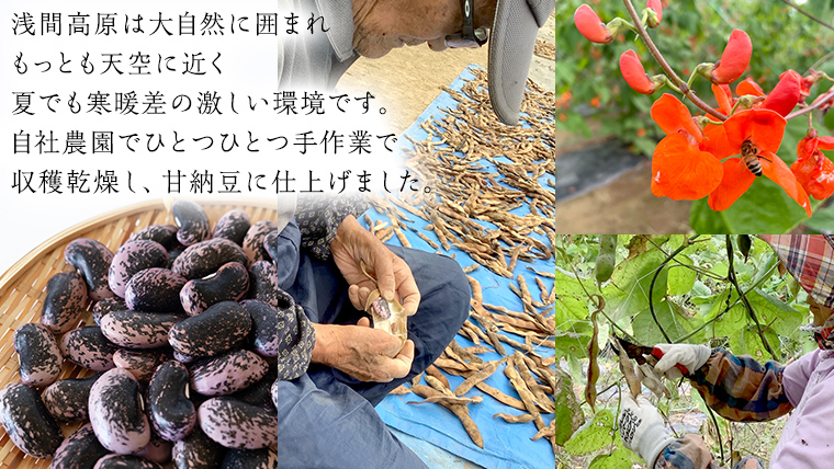 【群馬県優良県産品】浅間高原花豆の甘納豆 花豆 群馬 甘納豆 あやめ亭 群馬 贈答 贈り物 ギフト  お中元 お歳暮 [AE002tu]