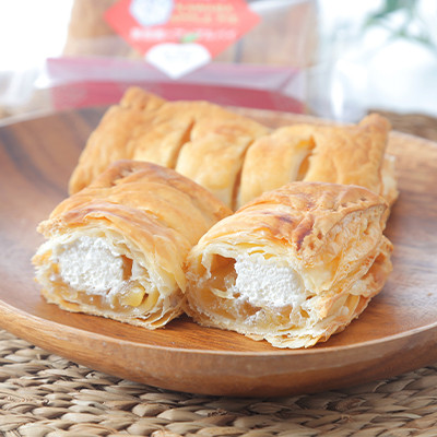 凍ったまま食べる　冷やしアップルパイ　6個入り【配送不可地域：離島】