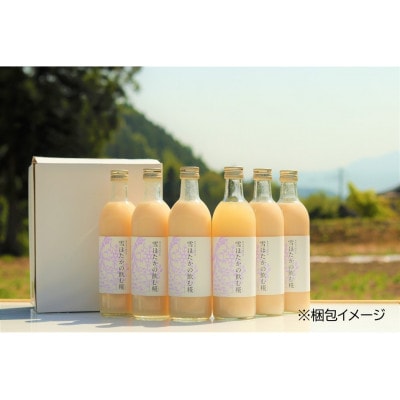 【うるち米】雪ほたかの飲む糀「6本セット」