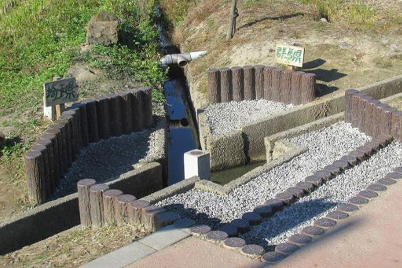 三県境界レプリカ　メッキ加工なし