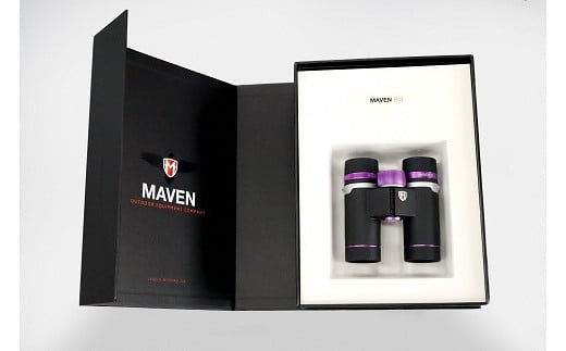 双眼鏡 8×30【明和町限定パープル】