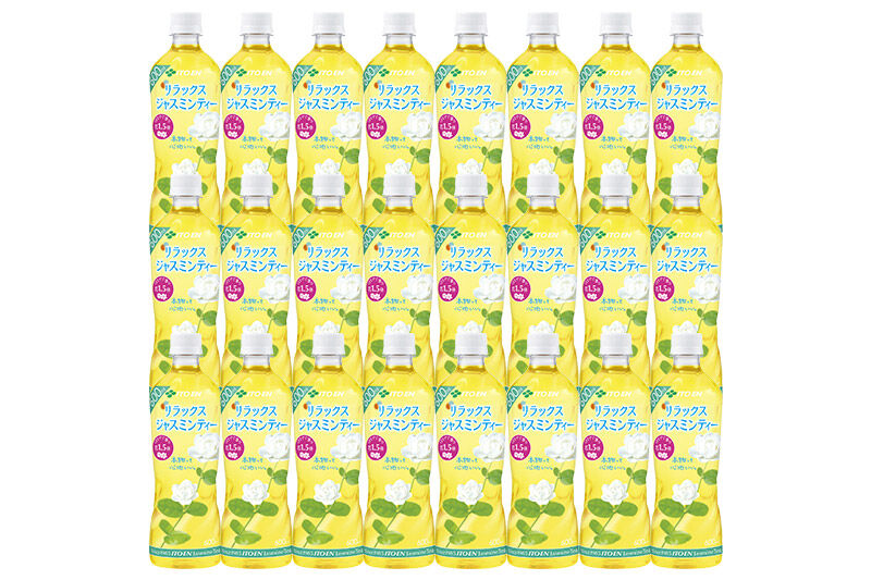 《定期便3ヶ月》伊藤園 リラックス ジャスミンティー ＜600ml×24本＞ [ノンカフェイン ヘルシー お茶 ペット飲料 伊藤園 まとめ買い 箱買い]