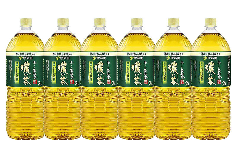《定期便3ヶ月》お～いお茶 濃い茶 2L×6本【2ケース】 [伊藤園 緑茶 ペットボトル]